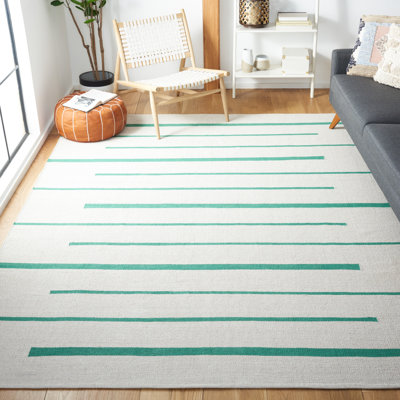 Estremara Hand Woven Cotton Striped Rug