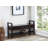 Vannes Espresso Shoe Storage Bench