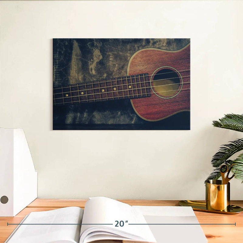 Abarca Ukulele, 8" H x 12" W