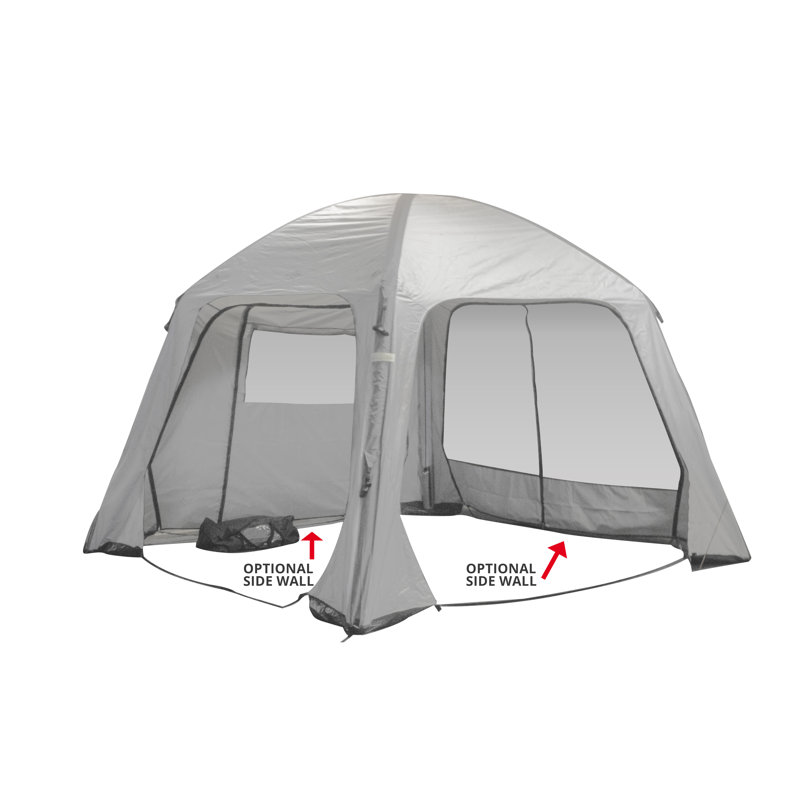 Shaylene Dakota Fields Grey Plastic Side Wall for Gazebo
