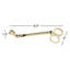 ILLUME Essentials Beautifully Done Wick Trimmer, Gold