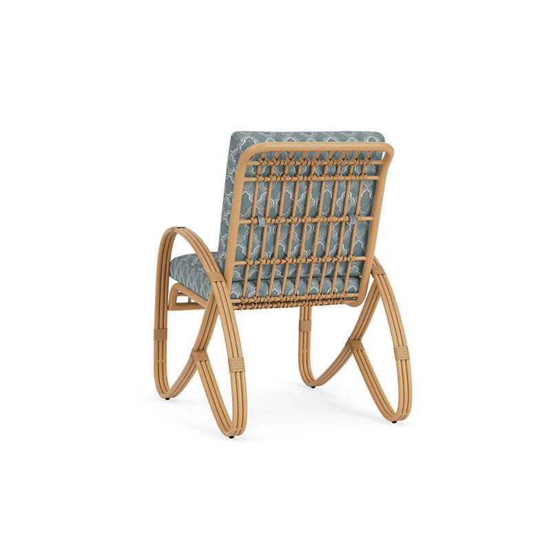 Riviera Outdoor Lounge Chair, Luna Mist