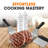 5 Piece Stainless Steel Griddle Set – Spatulas, Scraper, and Squeeze Bottles