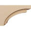 Bois de cèdre brut RiveraThane Corbel, apprêté brun clair Rivera-88290975