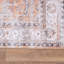 Tapis beige / brun / rouille en polyester tissé à la machine Goss-202263459