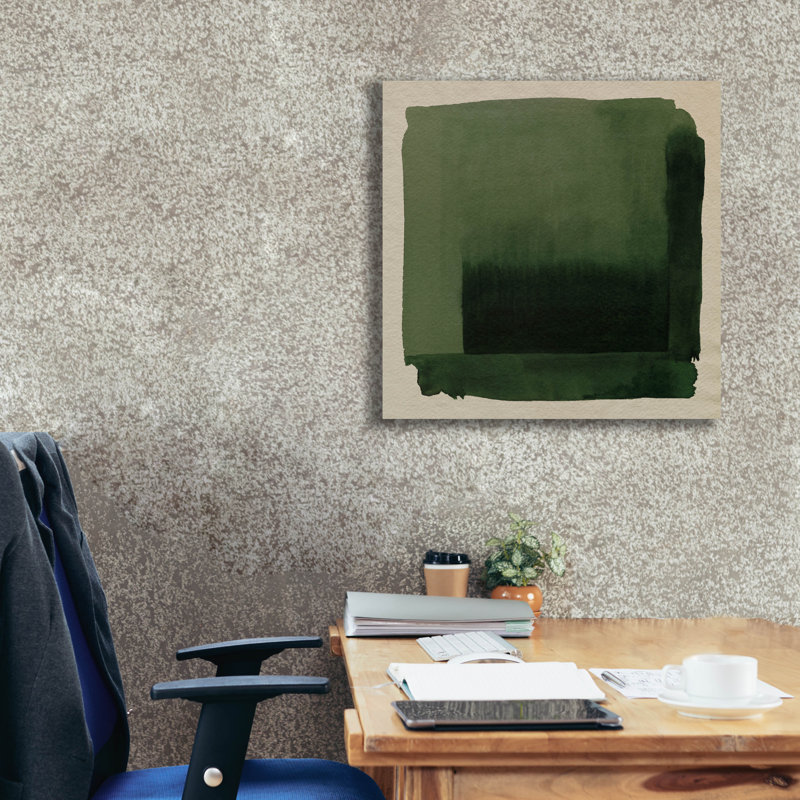  «Marsh and Sod 6» par Grace Popp, art mural sur toile, 26 po x 26 po, H 26 po x l 26 po