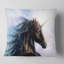 Licorne noire - coussin imprimé animal-30967726-30967729
