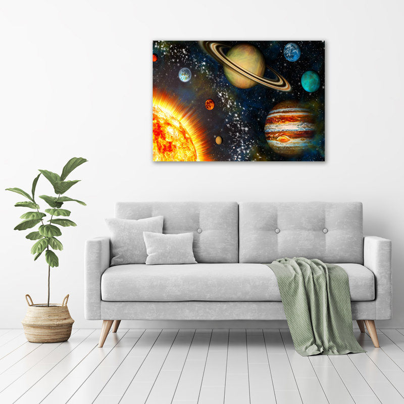 Solar System - Wrapped Canvas Print