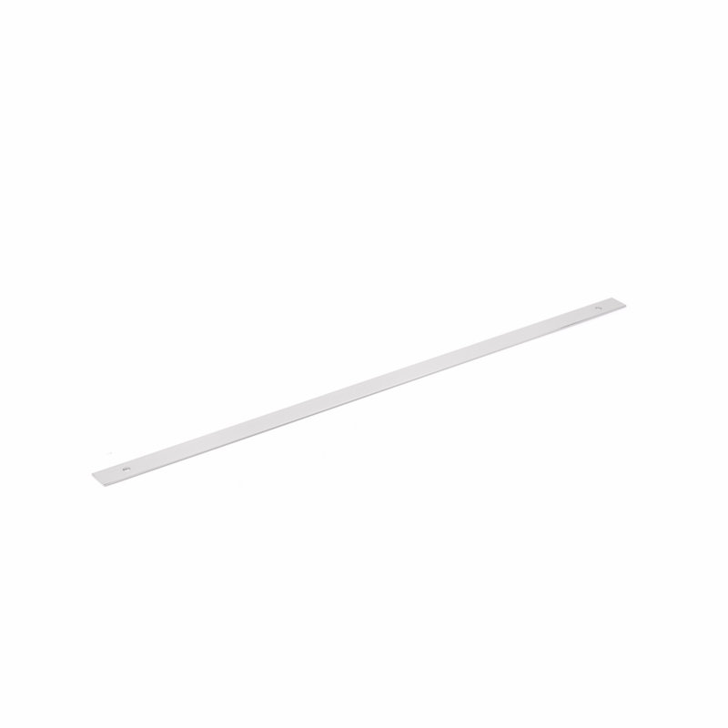 Pub House Pull Backplate, 25.5" H x 1" W, Polished Nickel