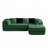 Teddy Fabric Modual Sofa,No Assembly-1628602940