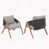 Gray Cushion/Black Frame