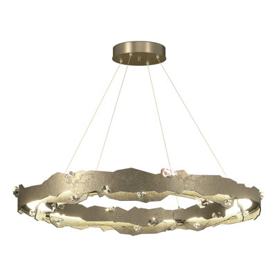 Trove Wagon Wheel LED Chandelier