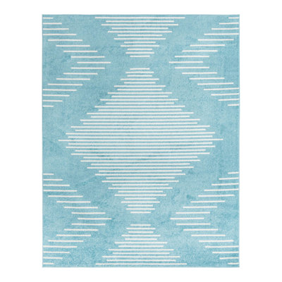 Tapis bleu Katlain