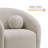 Holland Swivel Chenille Fabric Armchair -111681143