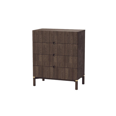 Commode 4 tiroirs 35x20x41 Espresso