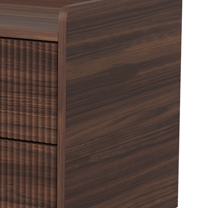 50 cm W Particle Board Bedside Table