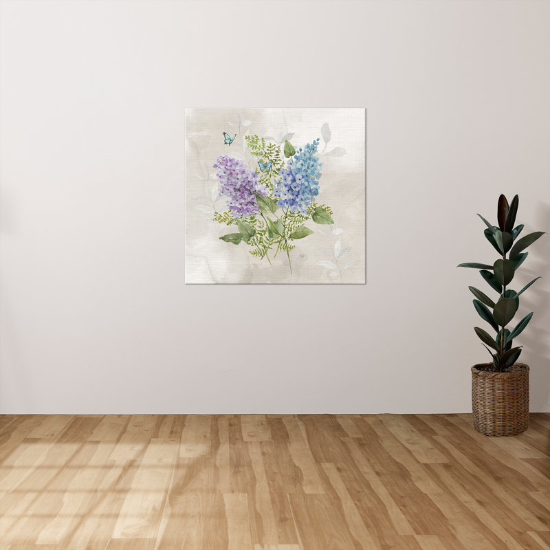 "Lilac Cluster II" par Nan, reproduction sur toile, H 36 po x l 36 po x P 1,5 po