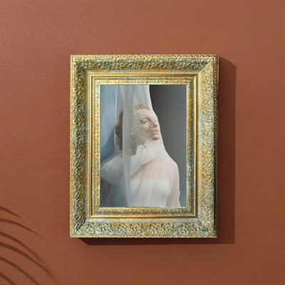 5" x 7" Antique Gold 1PC Photo Frame for Portrait Display Picture Frame