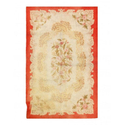 Melat Oriental Area Rug in Ivory