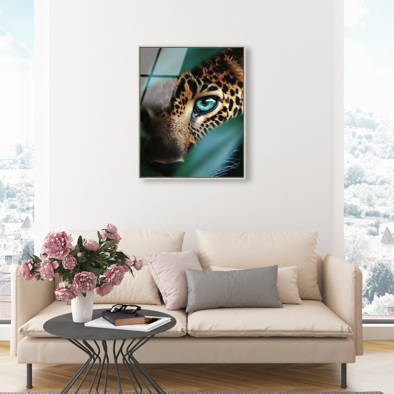Jungle Watcher III High-Gloss Frameless Acrylic Glass Wall Art Animals Print by Oliver Gal, Ready to Hang, 16 x 20