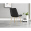 Tierra Modern Chrome Metal & Glass Round Dining Table Set with 6 Luxury Faux Leather Chairs-70367517