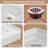  60" L x 36" W White Acrylic Shower Base for Two-Wall Alcove Right Entry | Center Drain with Magnetic Cover | Hassle-Free Cleaning