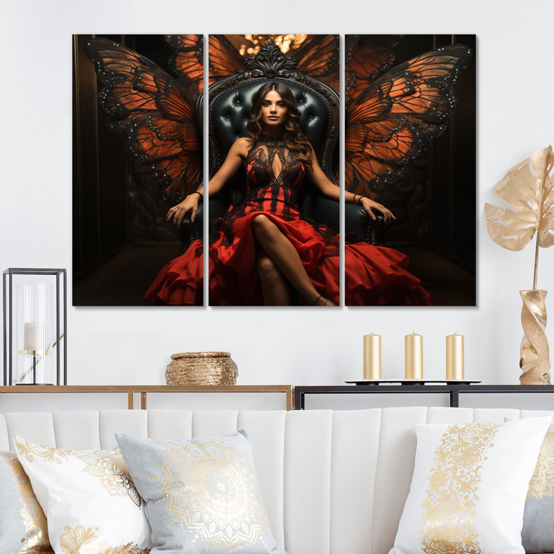 Modern People Wall Decor on Metal