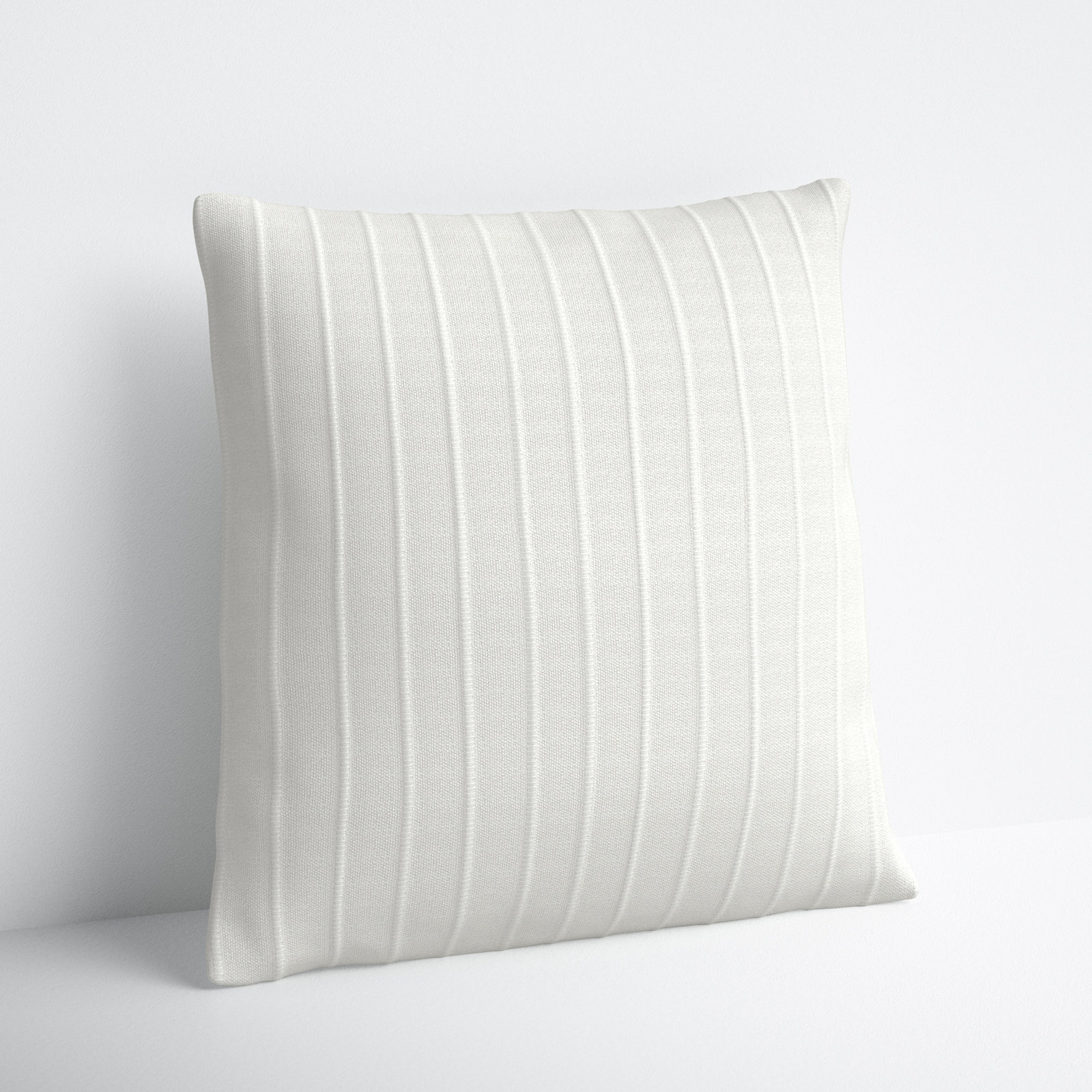 Leonitus 22" x 22" Throw Pillow, White