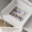 Dressing Table with LED Lighted Mirror, Makeup Vanity Desk with Stool and 2 Drawers, 50CM Desktop Vanity Table-1690793519