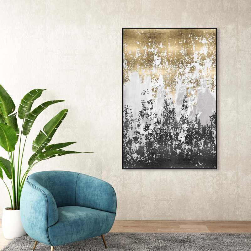« had a moment », reproduction d’art sur toile tendue, H 15 po x l 10 po, Noir