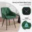Bharmal 50.5cm H Velvet Upholstered Armchair