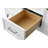 Tiosha 48" Single Bathroom Vanity In White With Engineered Stone Top