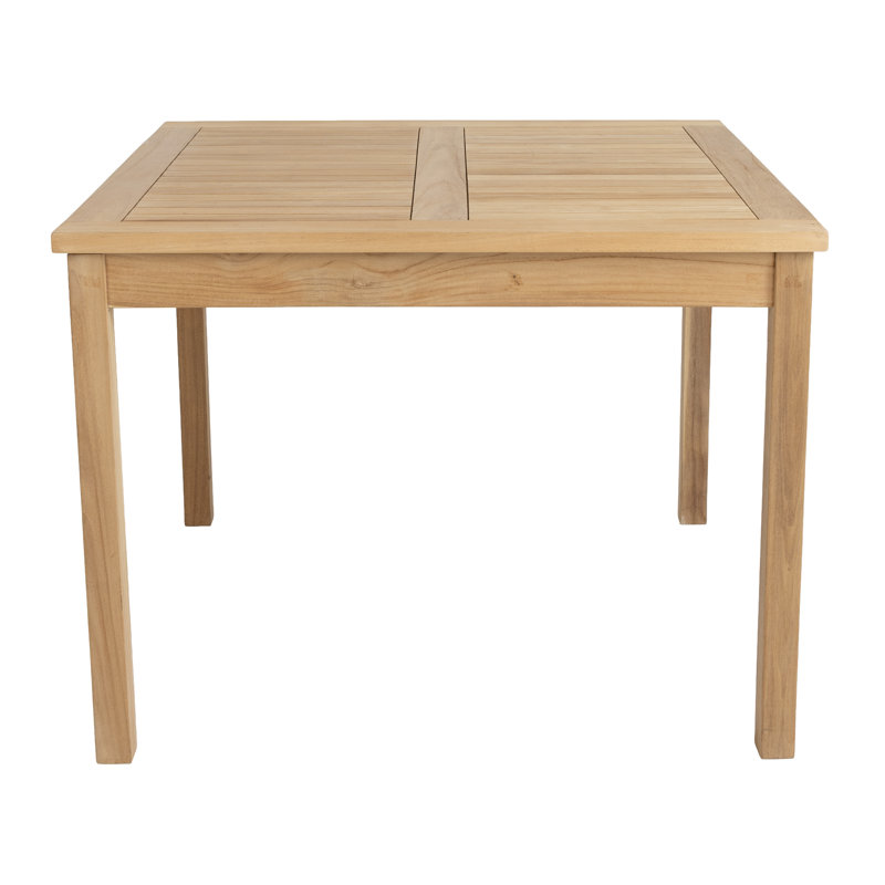Square Teak Outdoor Dining Table , 100cm cm W 100cm cm D