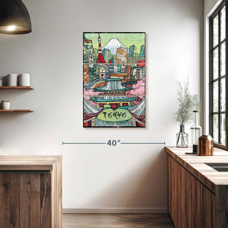 Sireci Imperial Tokyo, 38" H x 24" W