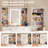 58.6" Large Vanity Desk With Sliding Mirror & Lights-433159760