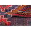 Tapis rouge Rizbaft 3 pi 5 po x 6 pi 3 po