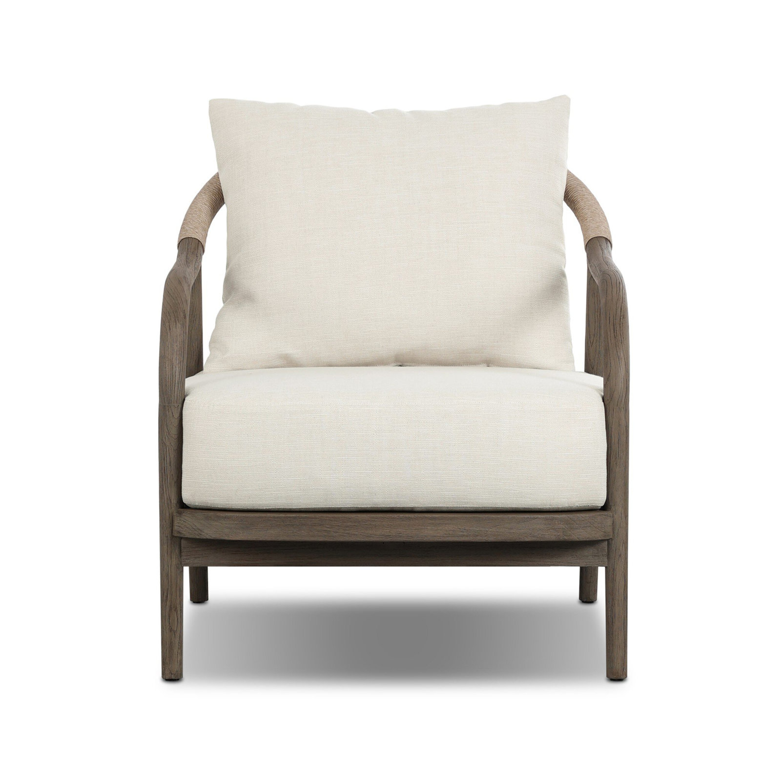 Darcy Teak Wood Patio Lounge Chair
