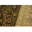 Tapis brun / brun clair en laine noué à la main 9 pi 3 po x 12 pi 5 po Abagail
