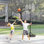 Adjustable 7.5ft-9.2ft Portable Basketball Hoop with 32" Backboard for Indoor/Outdoor Use - White