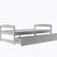 Lit plateforme simple avec deux tiroirs-1648579829