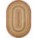 Dajohn Jute Braided Non-Shedding Country Brown/Cream Rug