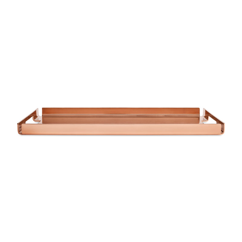 Billet Decorative Tray, Copper