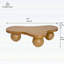 Table basse moderne en forme de nuage avec 3 pieds sphériques-1543411016