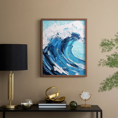 NAUTICAL Series LXXXVIII Framed Print - Solid Wood