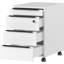 Mastandrea 63cm Wide 4 -Drawer Mobile File Cabinet-97635463