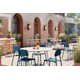 Burt 47'' Synthetic Laminate Outdoor Dining Table