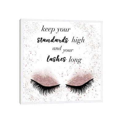 Lashes Long by Natalie Carpentieri - Print on Canvas