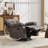 37.4" Wide Super Soft Padding Manual Recliner With Swivel And Rocking-2094981627