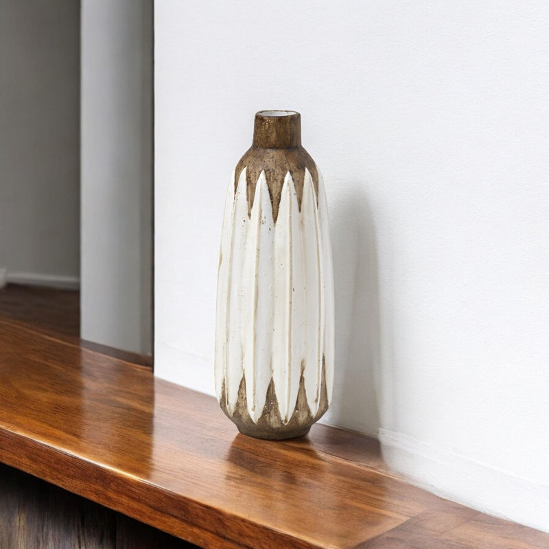 Vase de table Kofi, H 14 po x l 5 po x P 5 po
