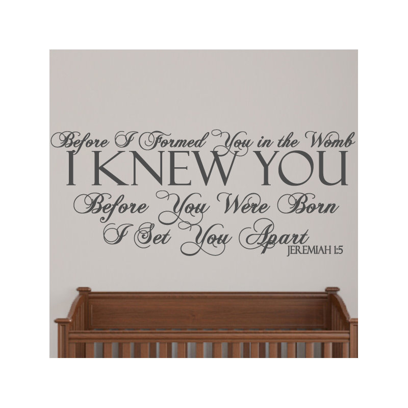 Text & Numbers Non-Wall Damaging Wall Decal, Dark grey